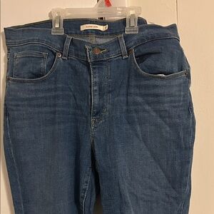 Classic Indigo Denim Capris